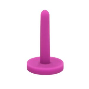 Medical-grade silicone vaginal dilator set for pelvic floor therapy and vaginismus treatment